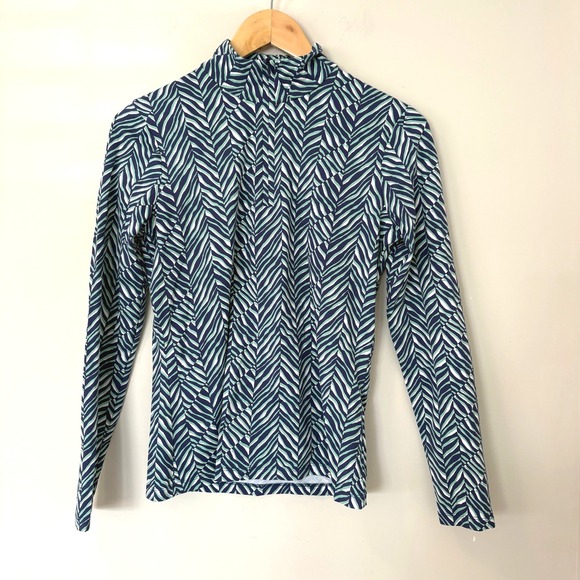 J McLaughlin Womens Size S Quarter Zip Pullover Long Sleeve Athletic Top - Picture 2 of 9